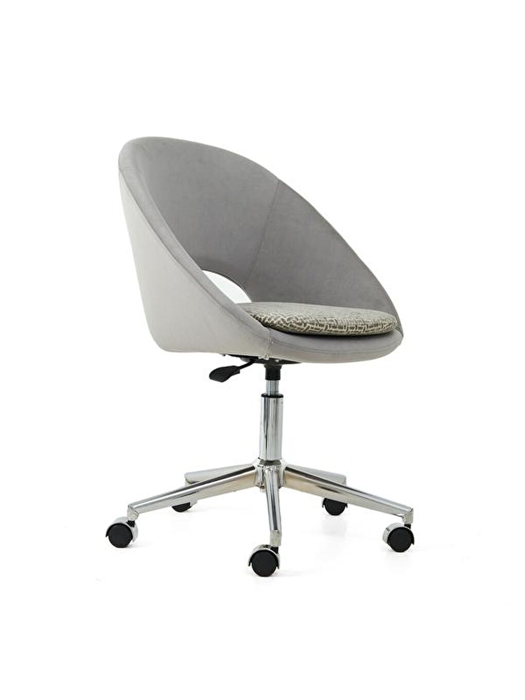 Olivya Çalışma Sandalyesi - Gri-1