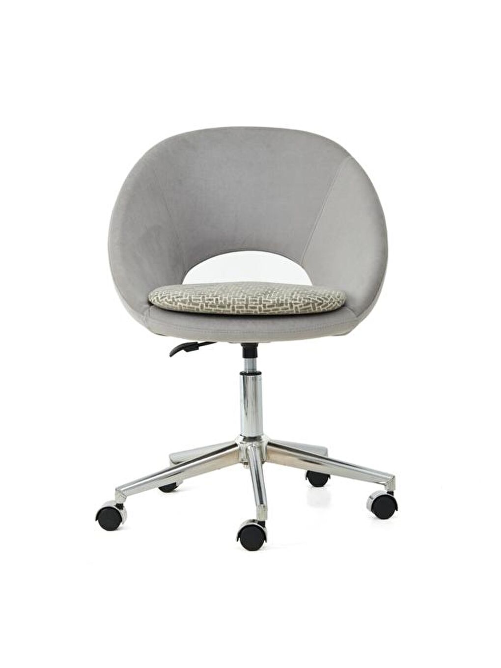 Olivya Çalışma Sandalyesi - Gri-11