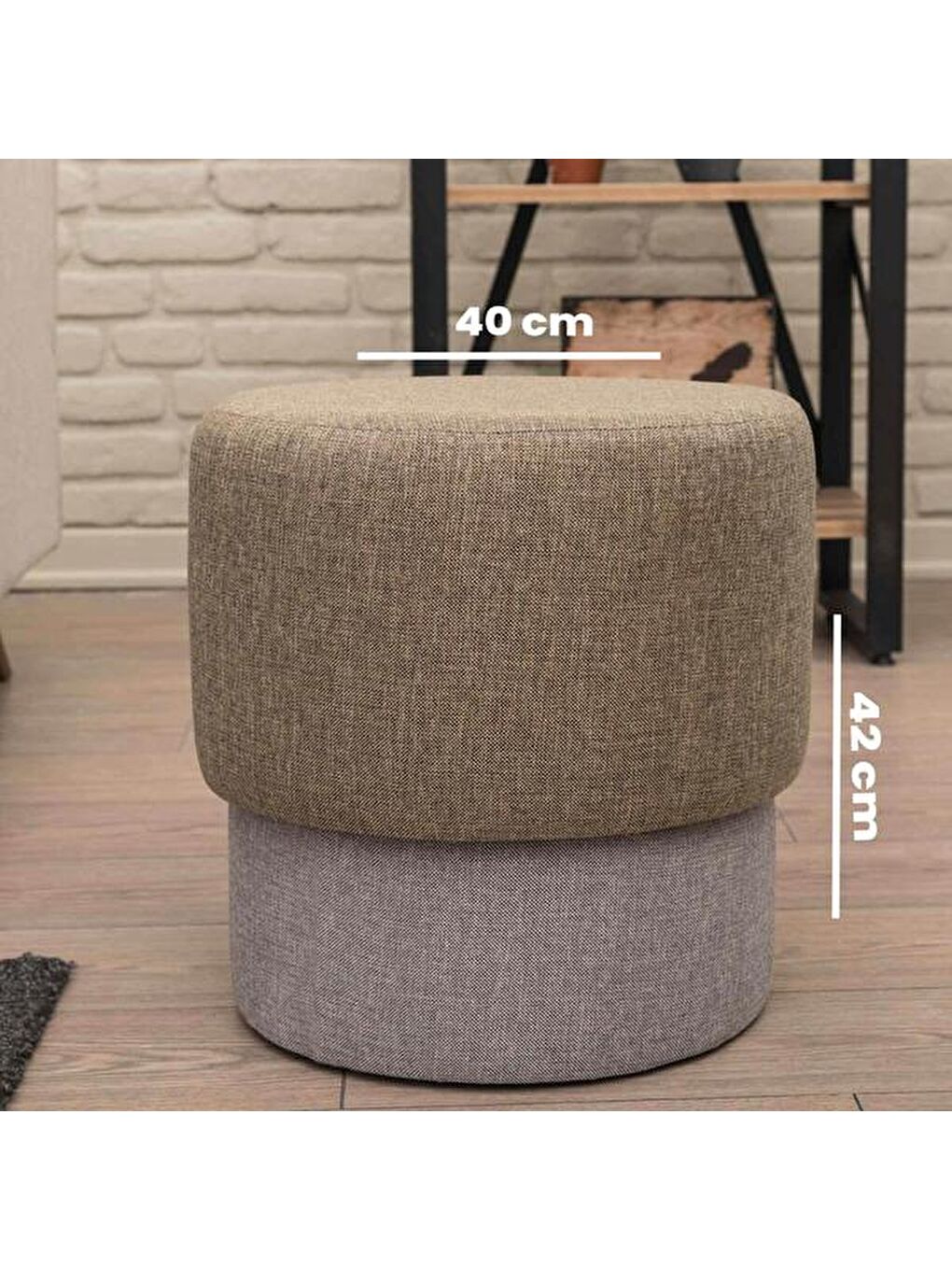 Felix Puf - Kahverengi-5