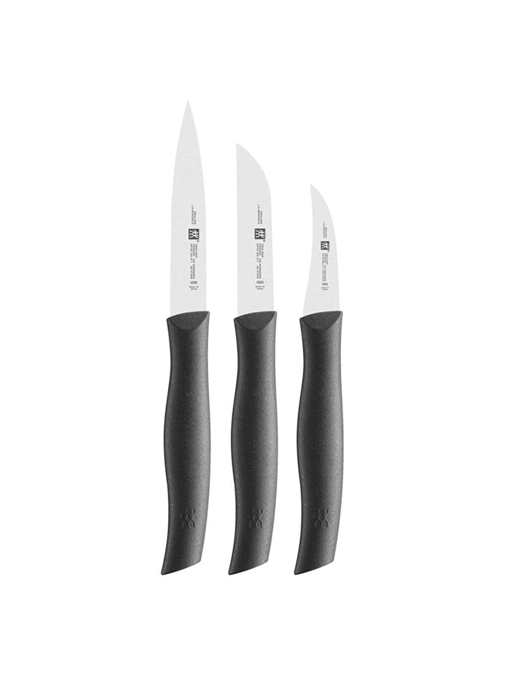 Zwilling Siyah-Gri 3 Parça Bıçak Seti - 1