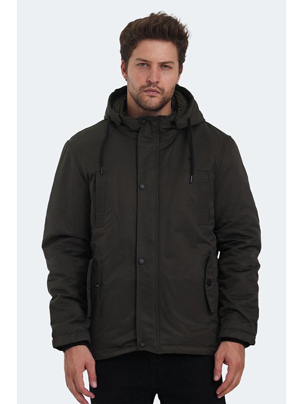 HALLE Erkek Mont Kaban Haki