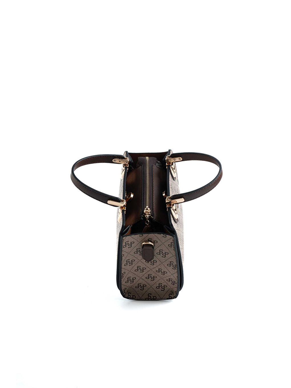 Bej Kadın Omuz Çantası 1133-48005 BAYAN ÇANTASI M178 KOYU BEJ-MAT KAHVE-2