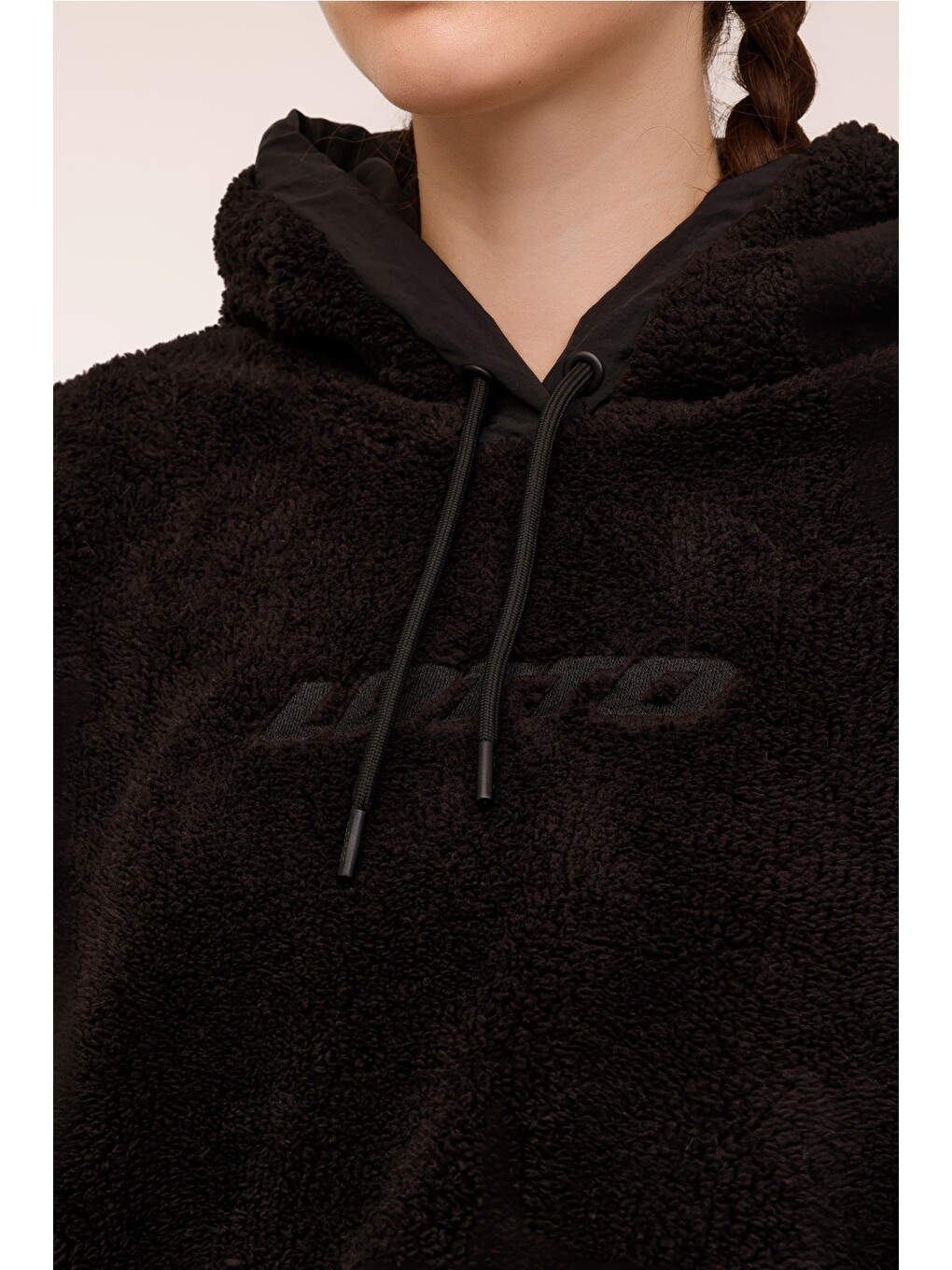 W-avıon Hoodıe 4pr Siyah Kadın Hoodie-3