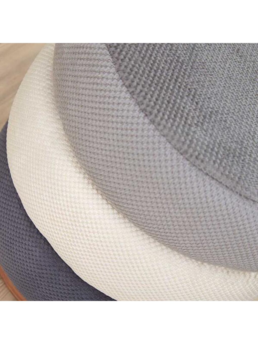 Karışık Silindir Puf - Renkli-4