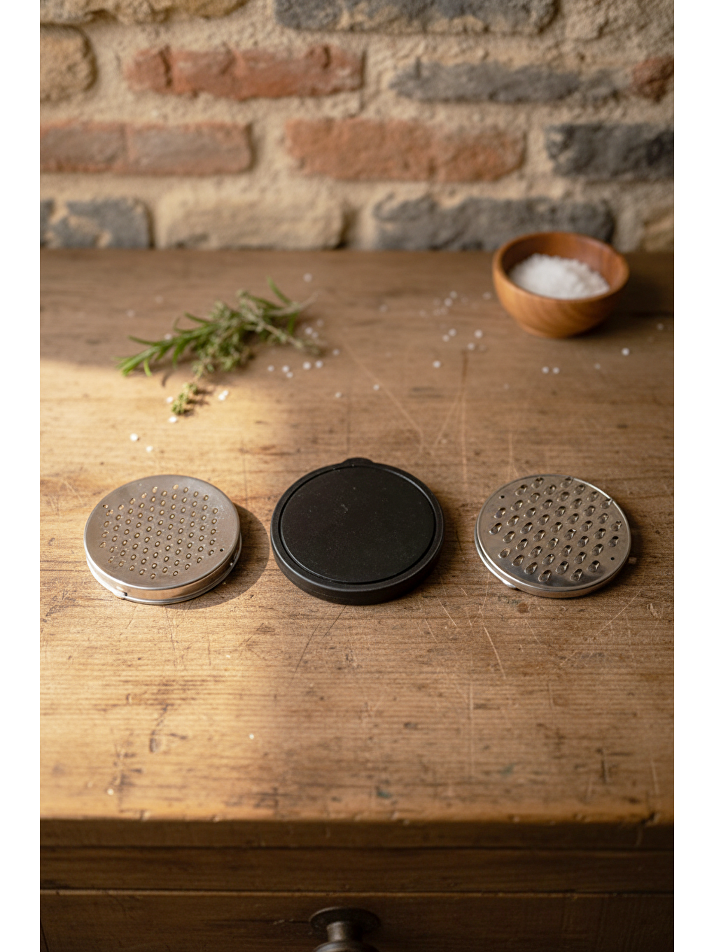 Gri Viyana 9 Parça Karıştırma Kabı Hazırlık Seti-4