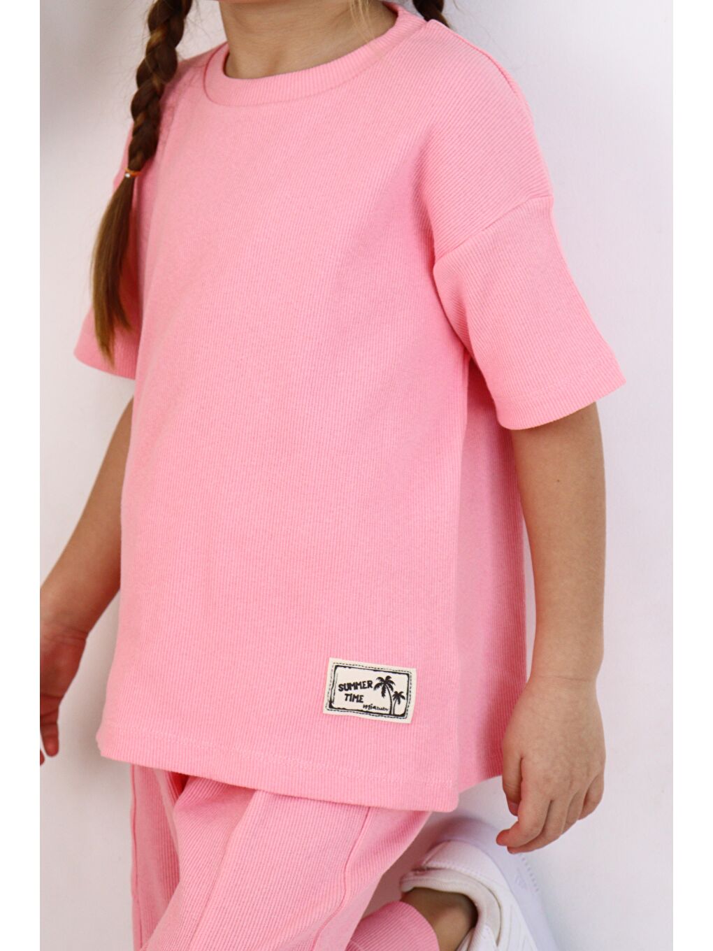 Pembe Paça Yırtıklı Takım-1