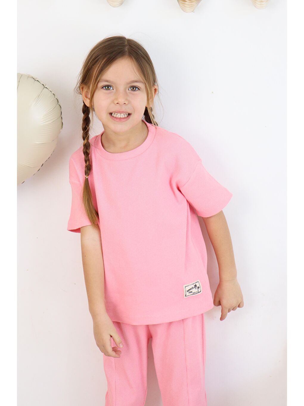 Pembe Paça Yırtıklı Takım-4