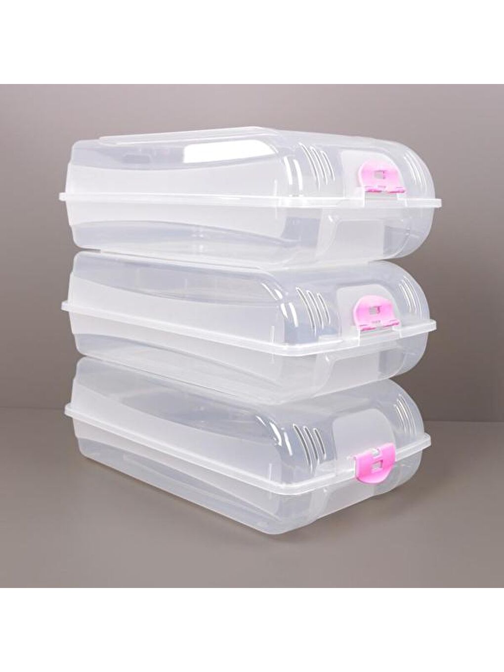 Renksiz Bayan Ayakkabı Koruma Kutusu-3