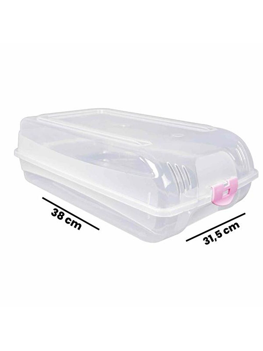 Renksiz Bayan Ayakkabı Koruma Kutusu-5