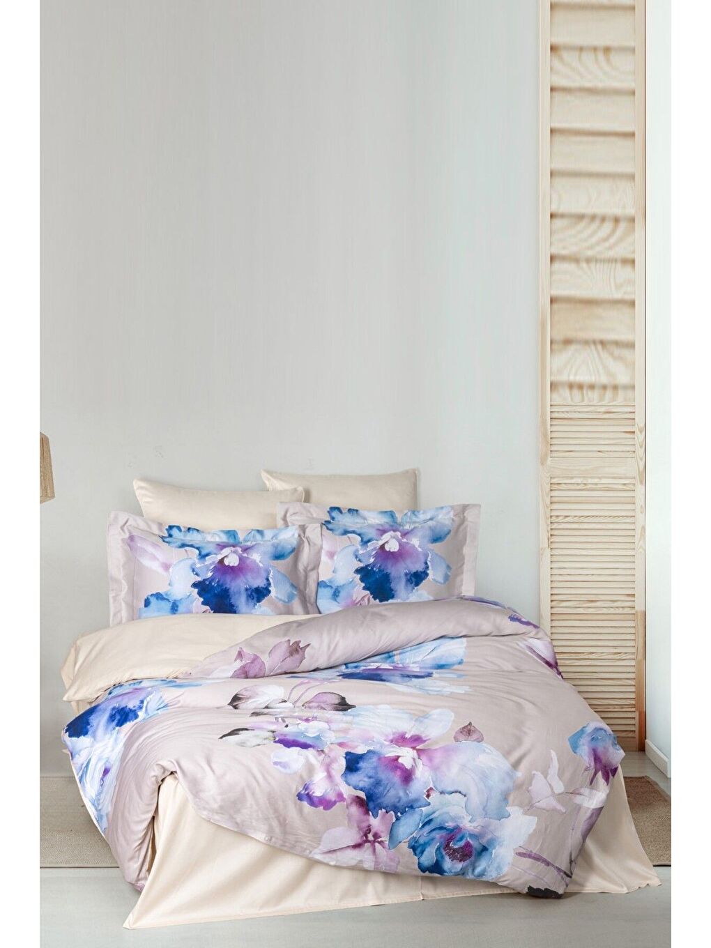 Karışık Lyocell Tek Kişilik Nevresim Takımı Martına-1