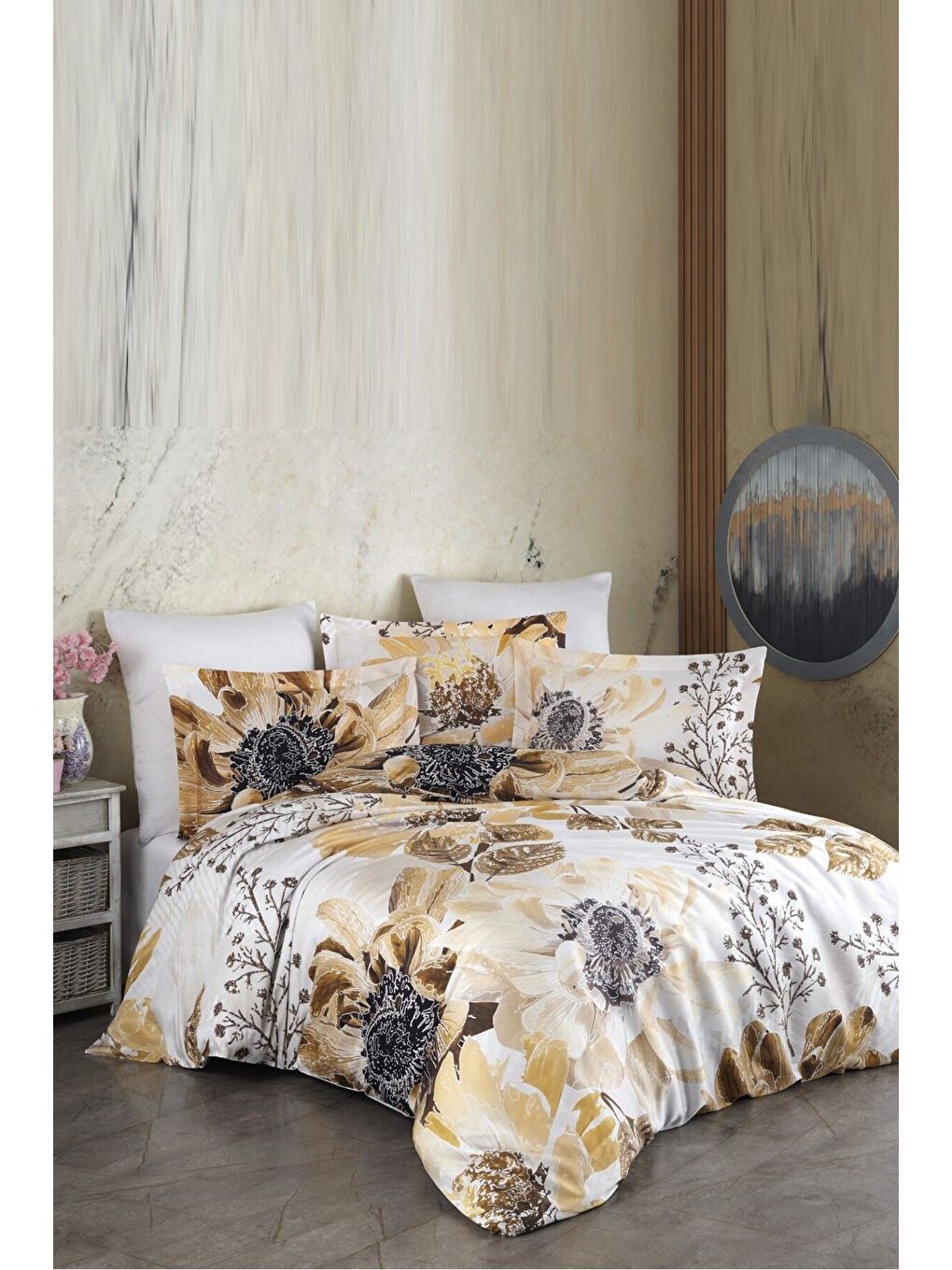 Karışık Lyocell Tek Kişilik Nevresim Takımı Vıctorıa