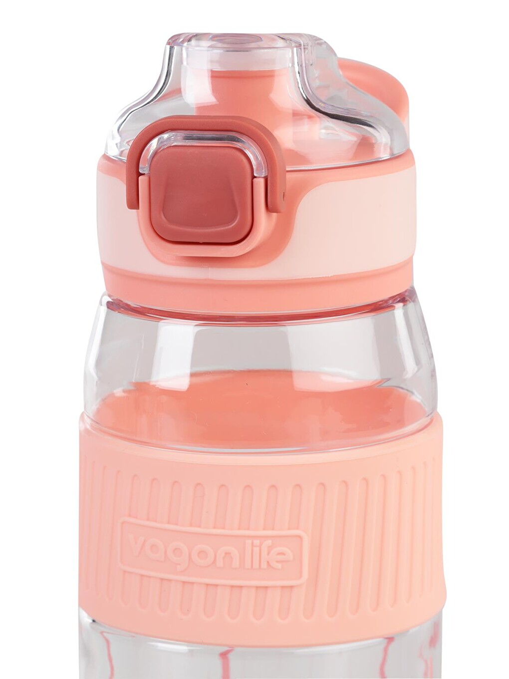 Silikon Gövde Matara 550 Ml - Pembe-5