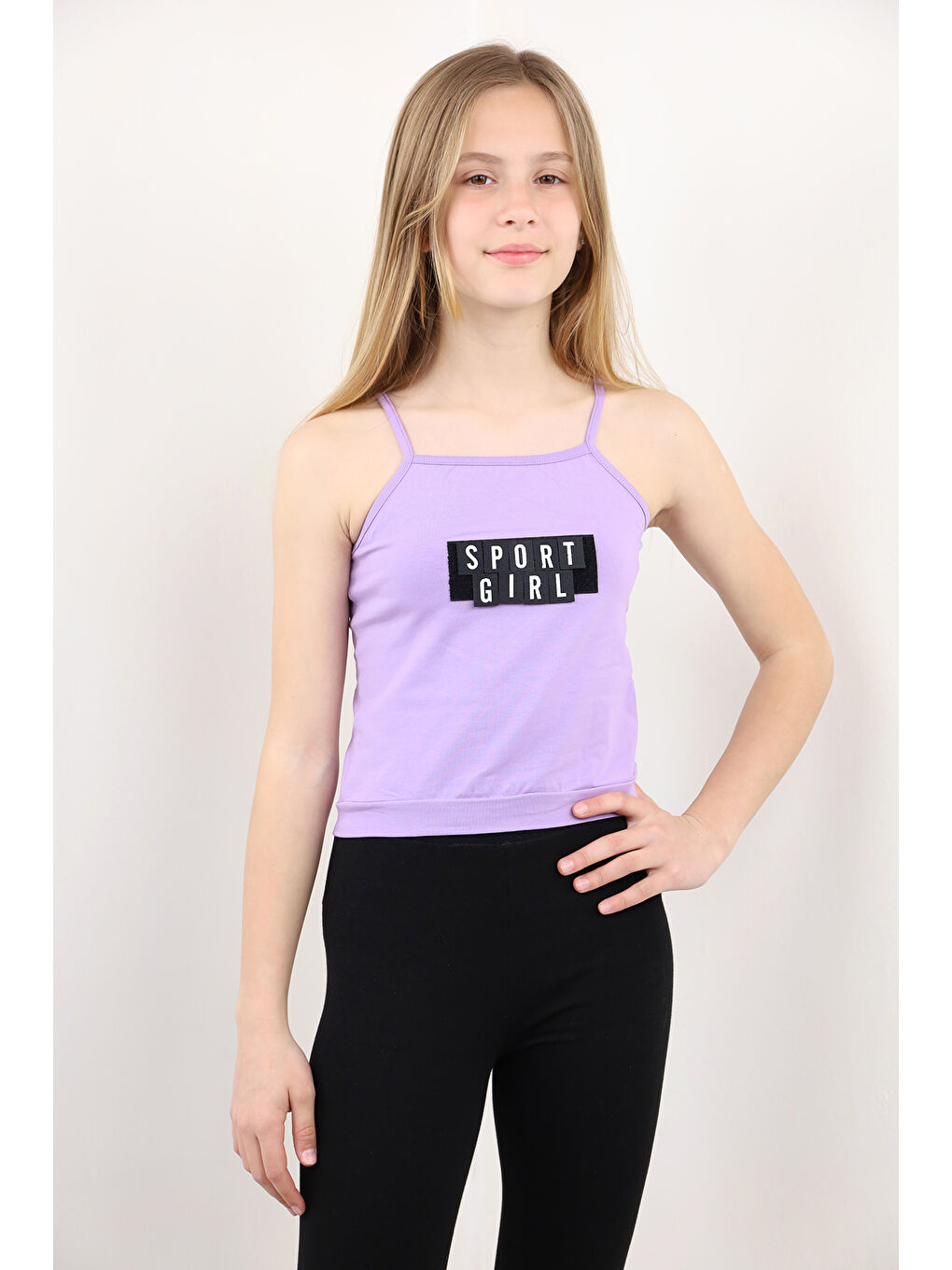 Toontoykids Lila Kız Çocuk Atlet - 1
