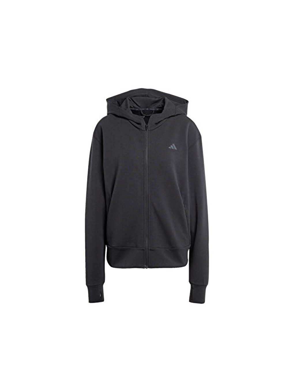 D4t Fz Hoodie Kadın Antrenman Ceketi Jp2654 Siyah-6