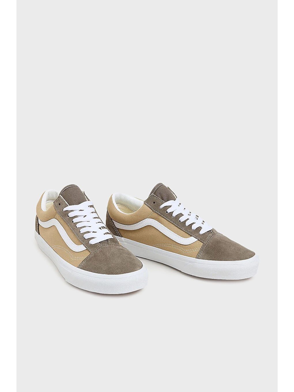 Vans Kahverengi Old Skool Logolu Unisex Sneaker Ayakkabı VN000CT8BRO1 - 2