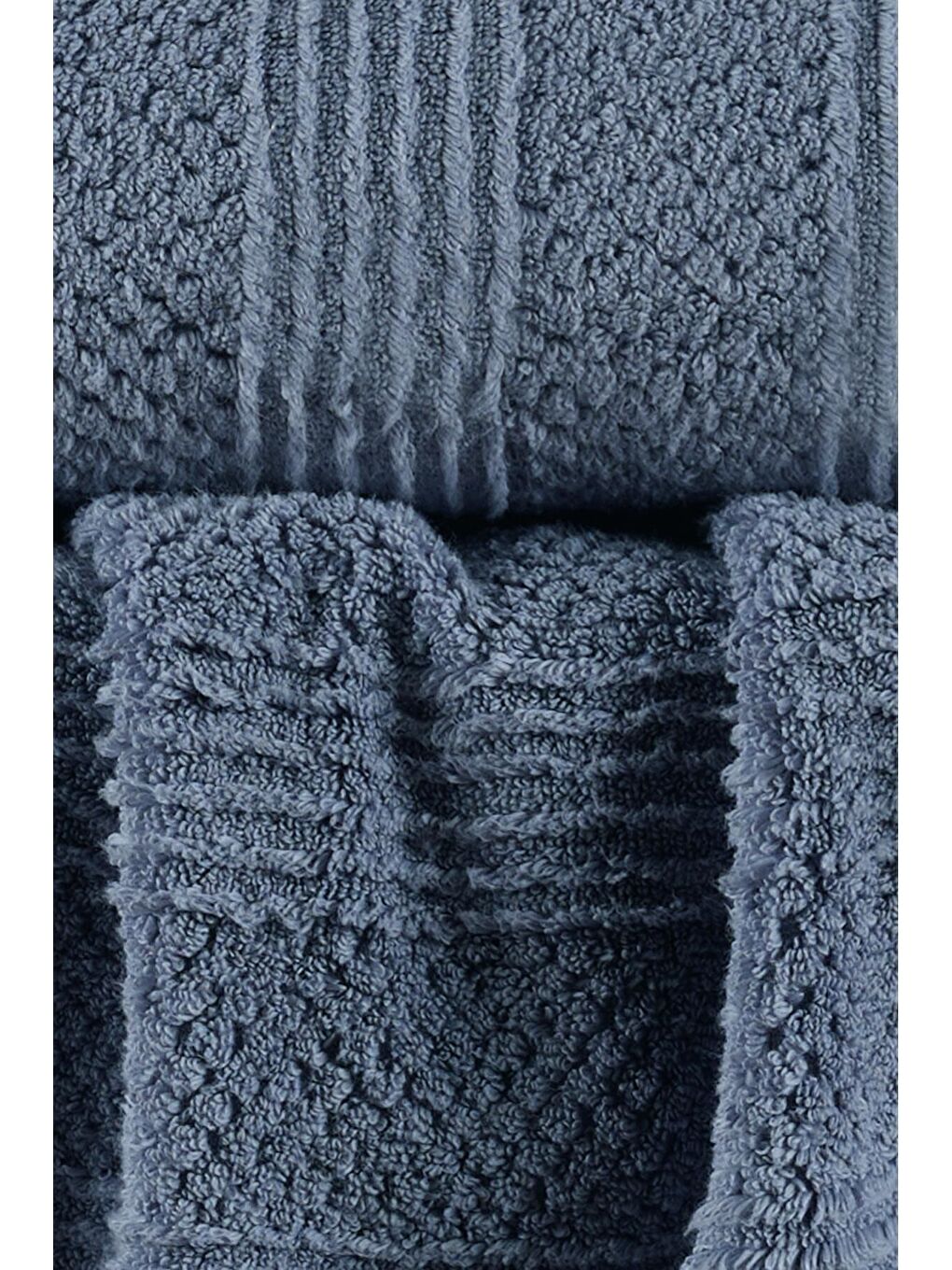 Antrasit Lavin Premium Pamuk Banyo Havlusu 80x150 cm-1