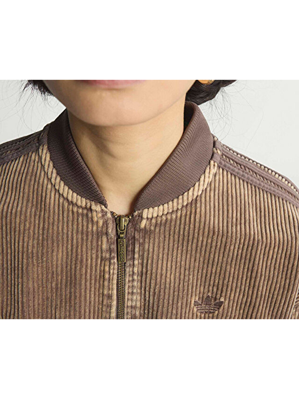 Sst Jkt Kadın Günlük Ceket Kd8781 Kahverengi-6