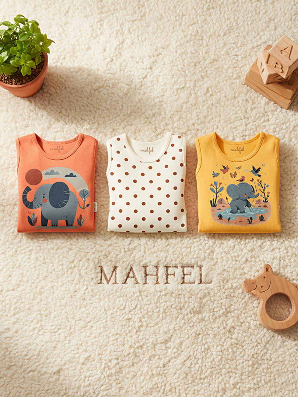 Kırmızı 3'Lü Kız %100 Pamuklu Atlet Çıtçıtlı Bebek Body Zıbın 825-824-2