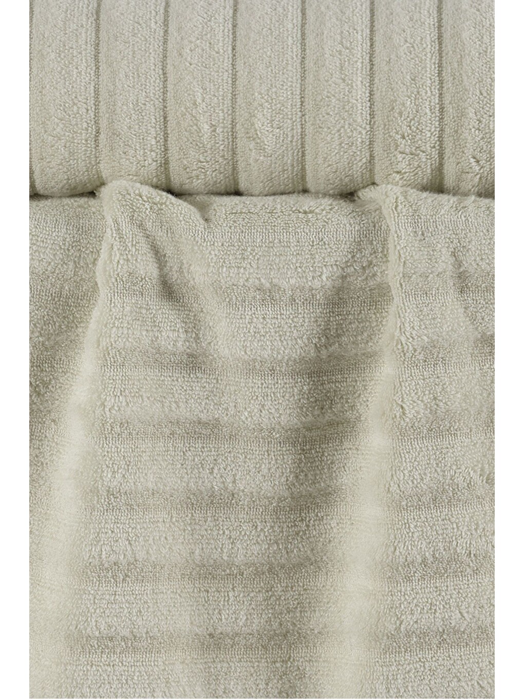 Yeşil Wave Serisi Premium Micro Pamuk El Havlusu 50x90 cm-1