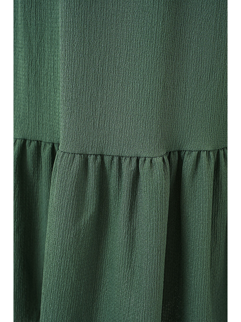 1886 Uzun Örme Etek - Zümrüt Yeşili-4