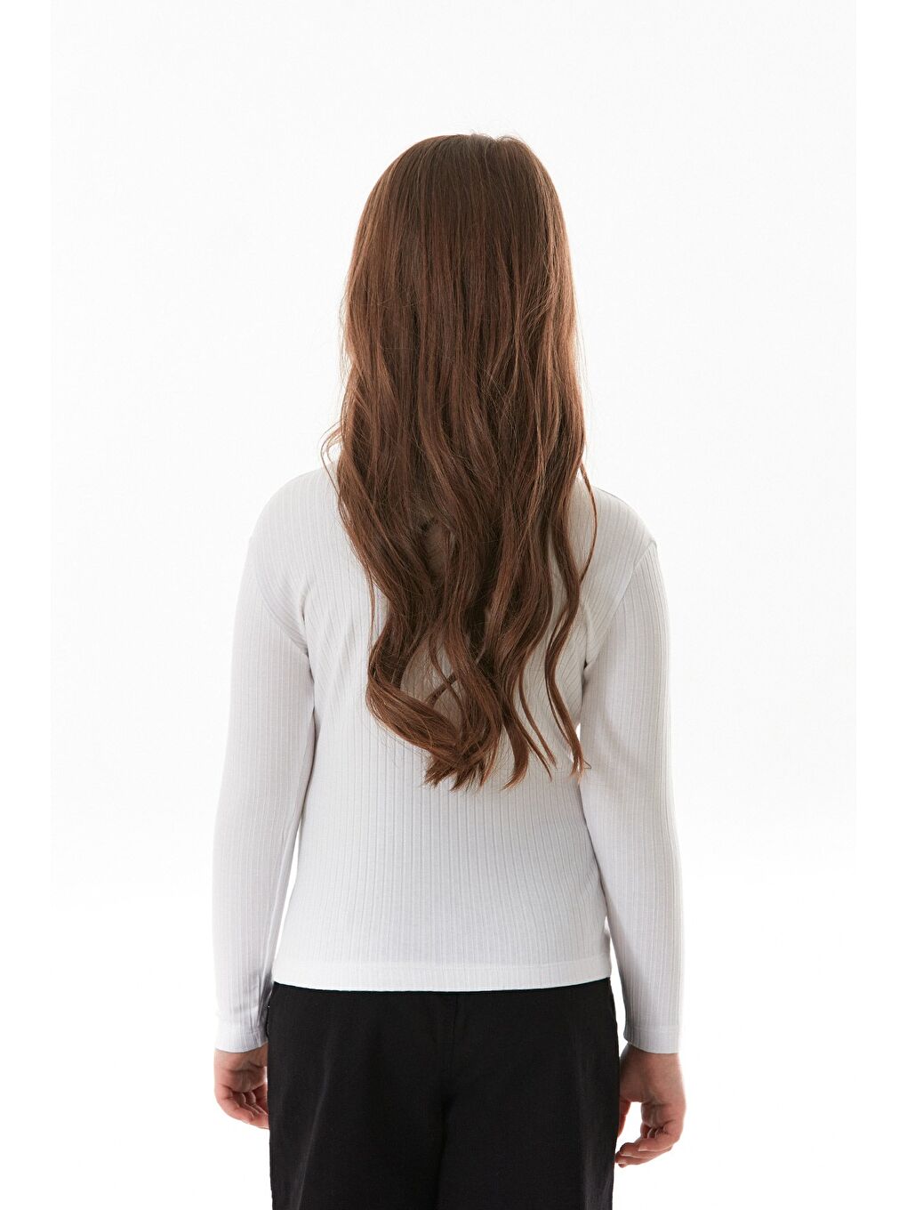 Beyaz Fitilli Kız Çocuk Body-2