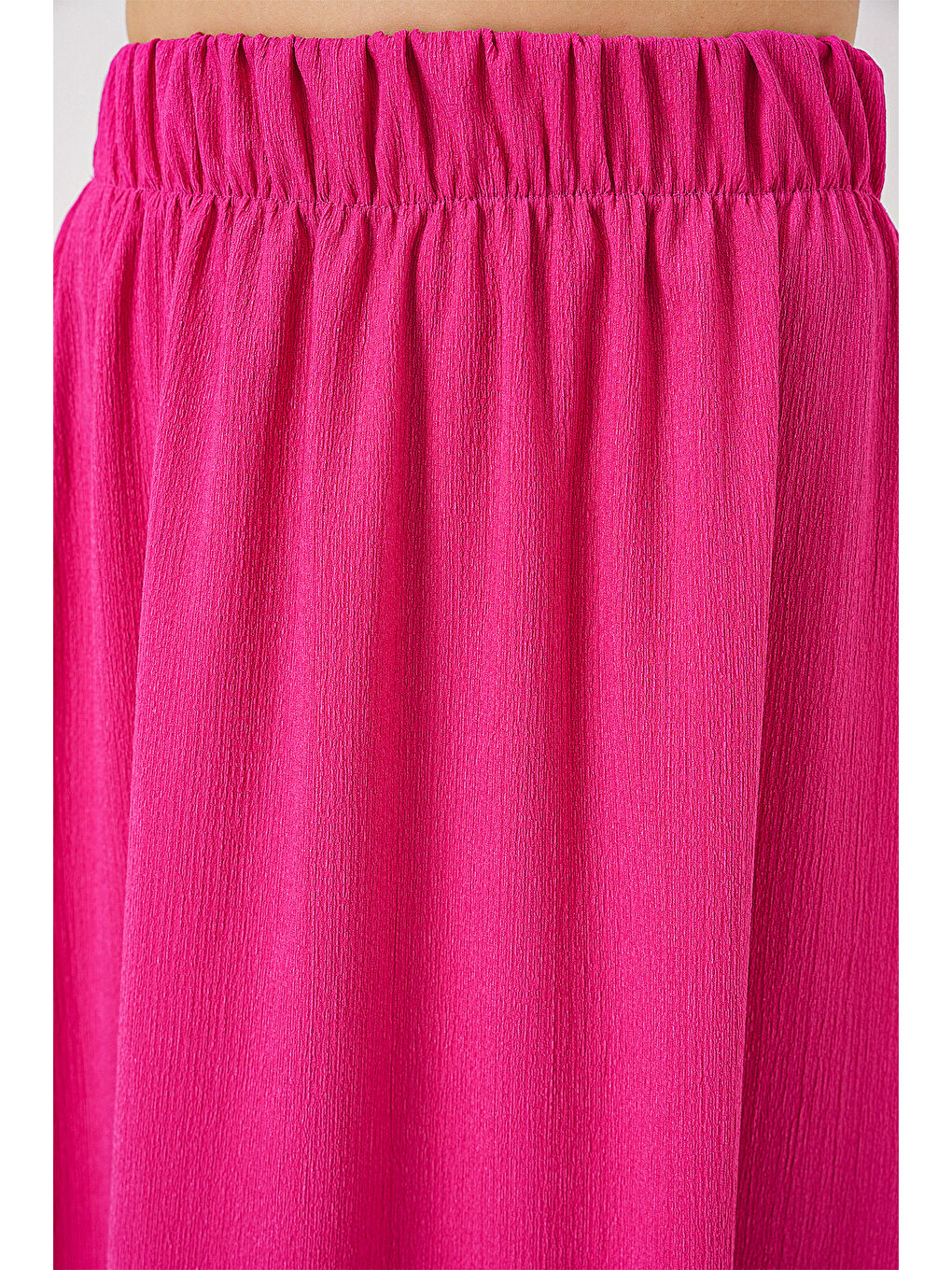 Petrol 1886 Uzun Örme Etek - Koyu Pembe-5