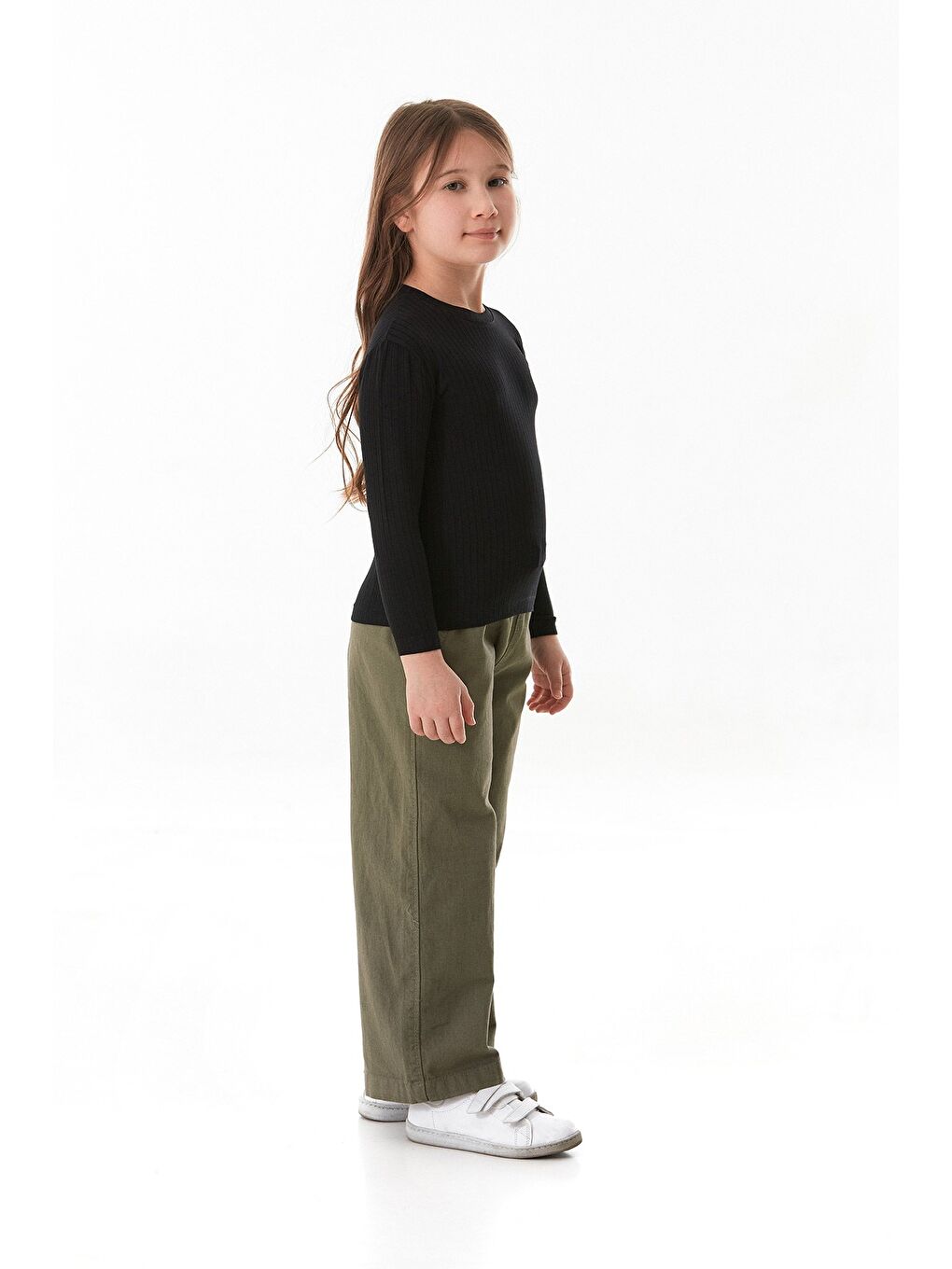 Siyah Fitilli Kız Çocuk Body-2