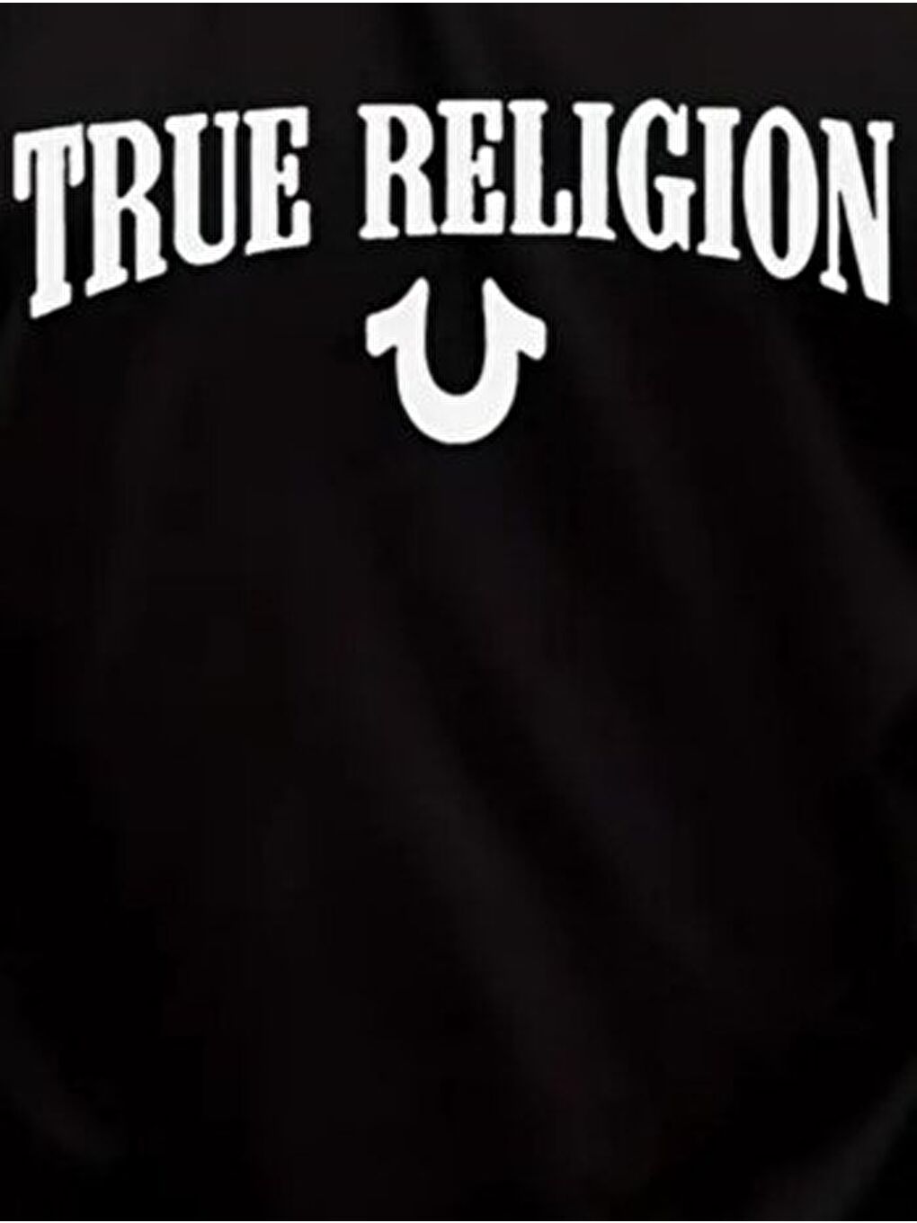 Siyah Erkek True Religion Baskılı Süprem Tişört-2