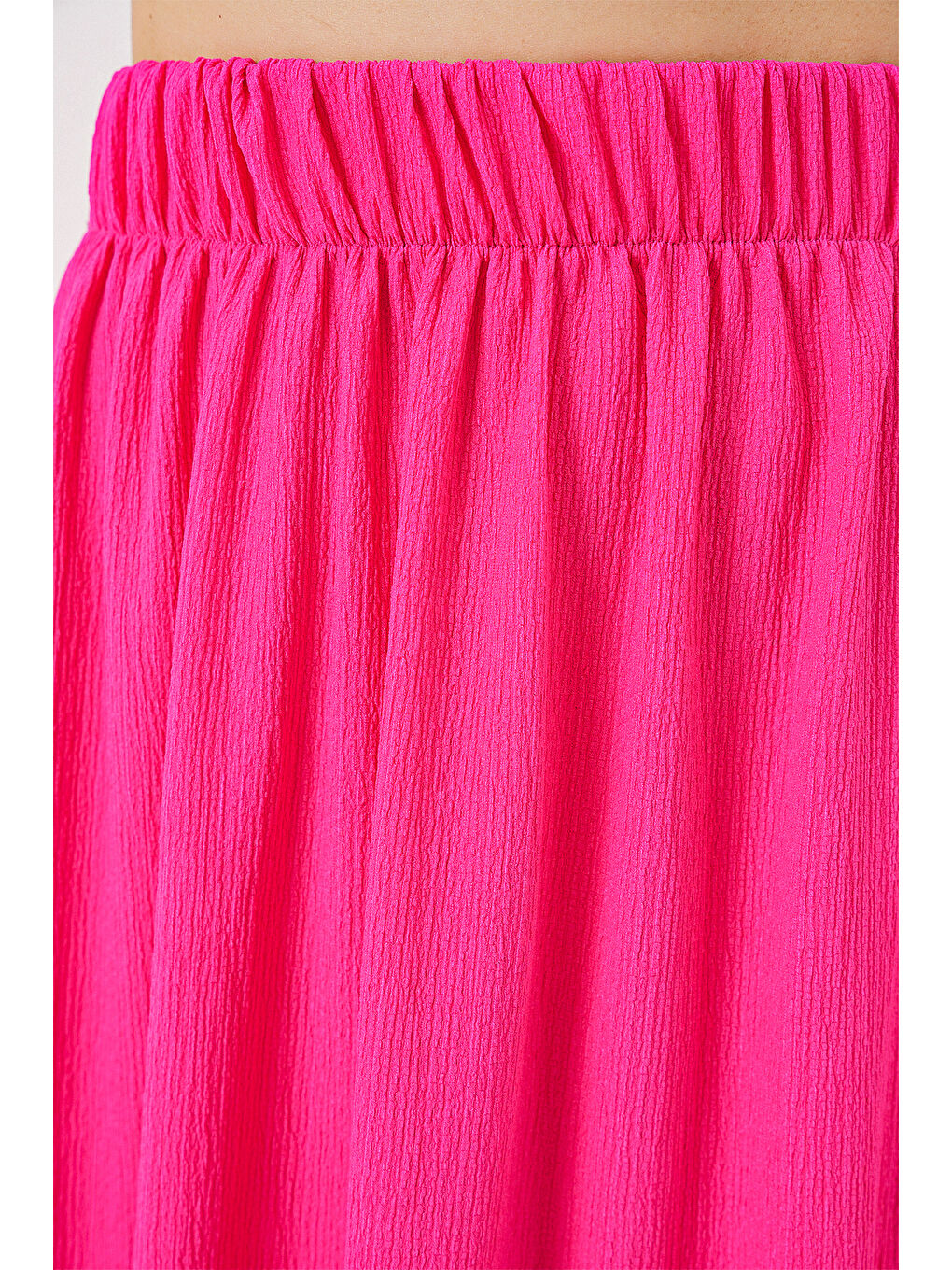 1886 Uzun Örme Etek - A.Fuşya-4