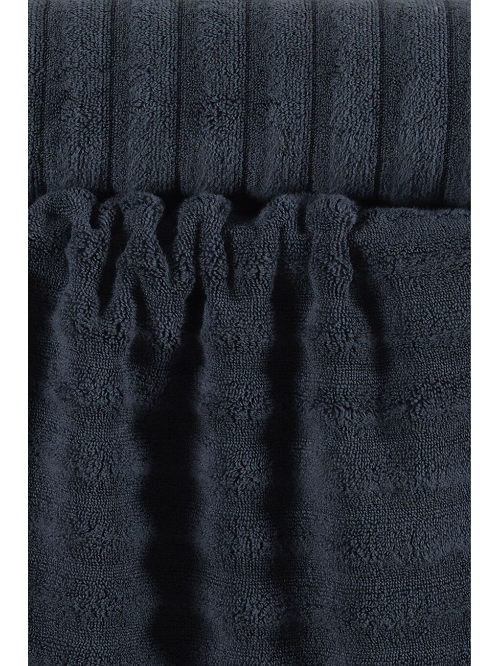 Antrasit Wave Serisi Premium Micro Pamuk Banyo Havlusu 80x150 cm-1