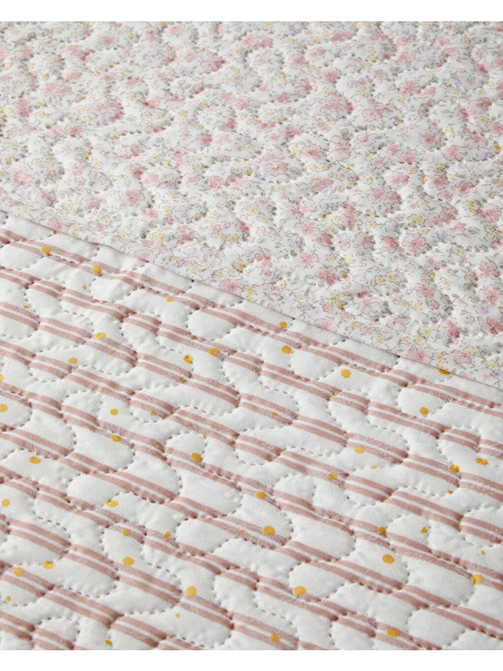 Belle Band Çift Kişilik Yatak Örtüsü Takımı 200x220 Cm Pembe-1