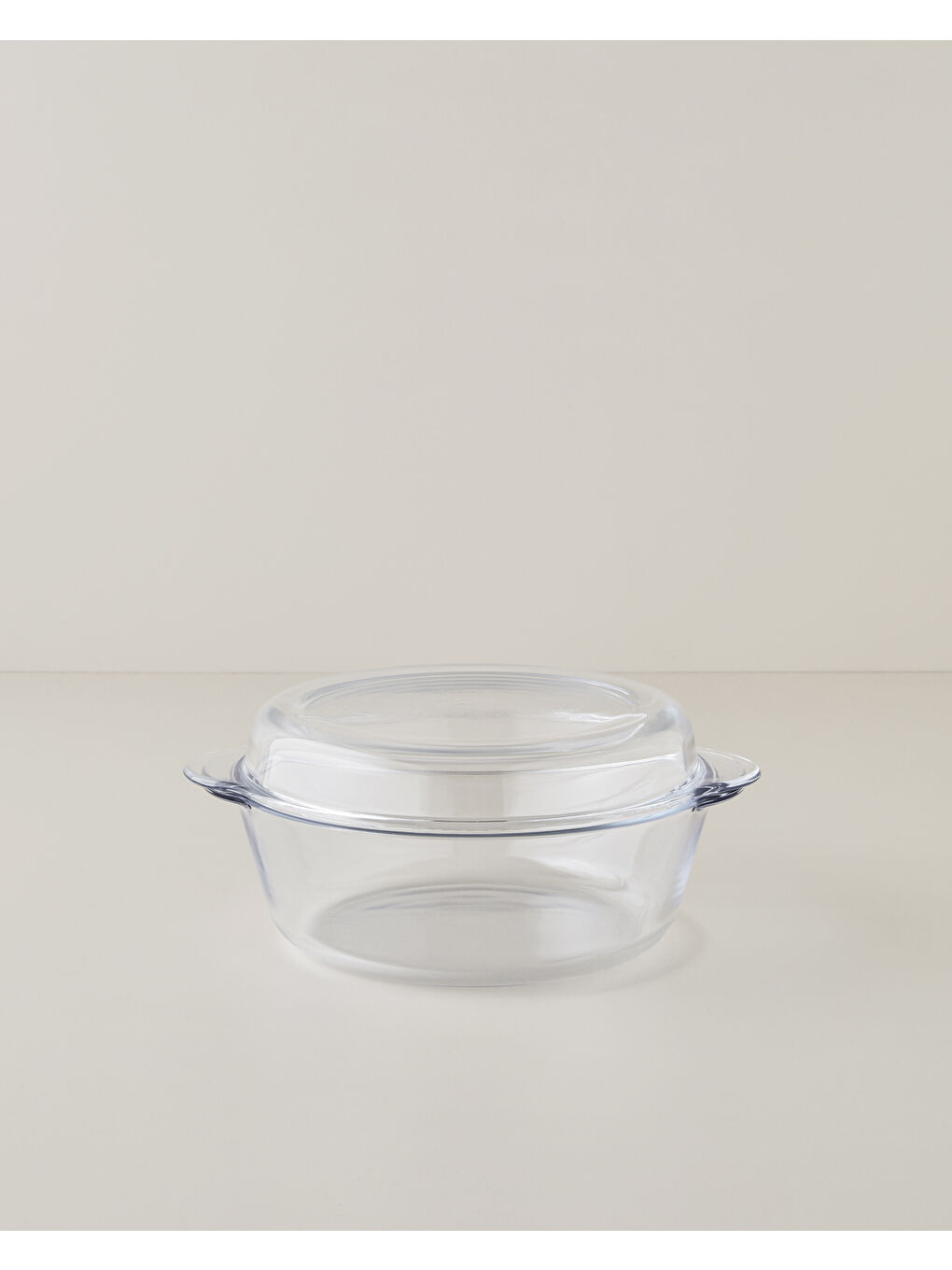 Renksiz Bake&Serve Cam Kapaklı Fırın Kabı 26x22 cm Şeffaf