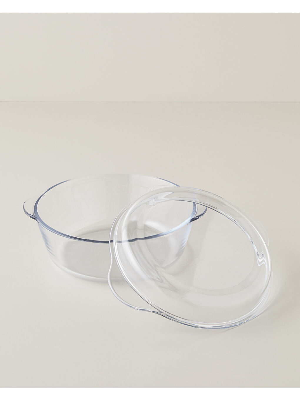 Renksiz Bake&Serve Cam Kapaklı Fırın Kabı 26x22 cm Şeffaf-1