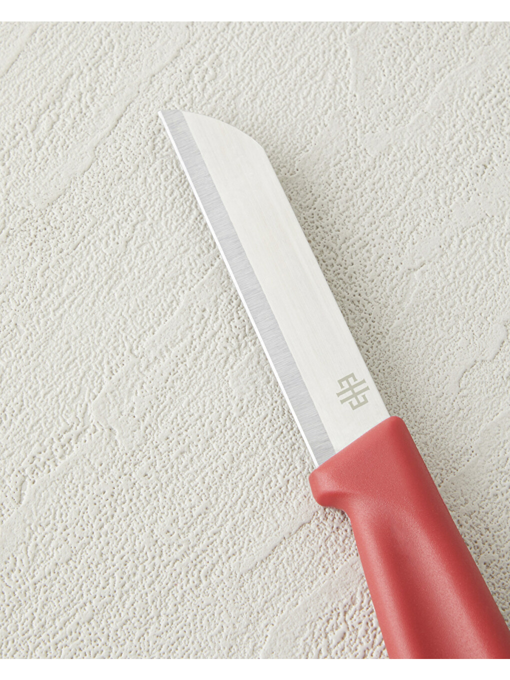 Silent Slash Paslanmaz Çelik 6'lı Bıçak 9 Cm Kırmızı-1