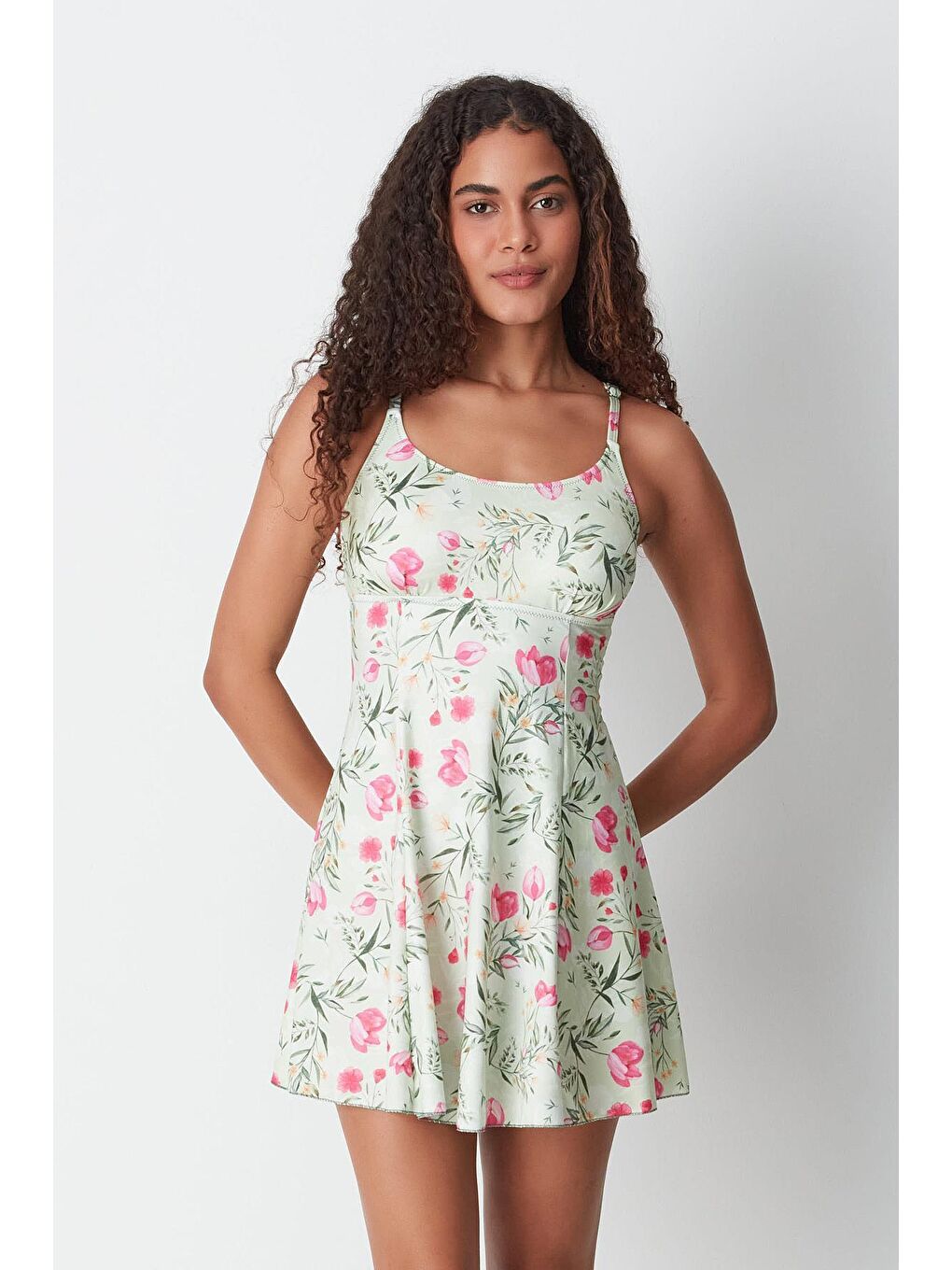 Mayo 7784 Yeşil/Fuşya