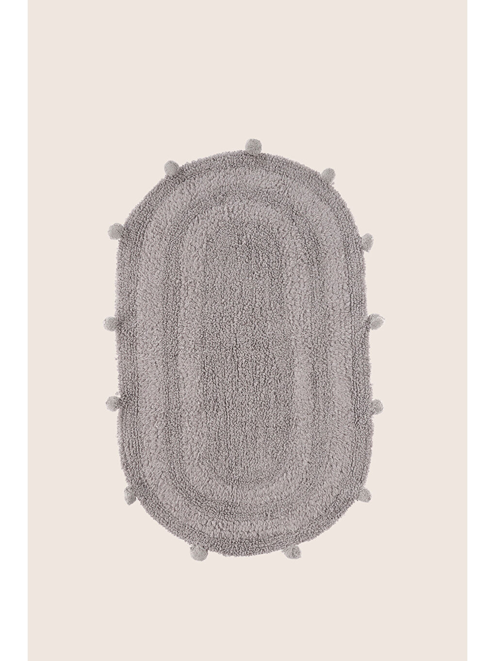 | Eris Tekli Banyo Paspası 50x80 Gri-1