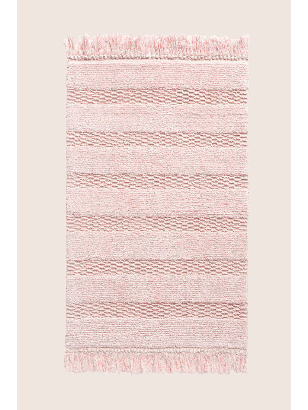 | Balena Tekli Banyo Paspası 60x100 Pembe-1