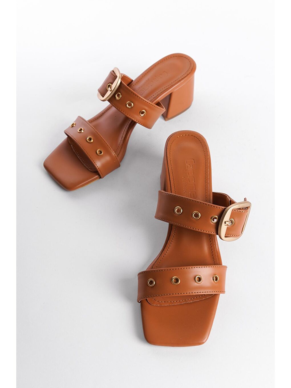 Kahverengi Kadın Terlik-3