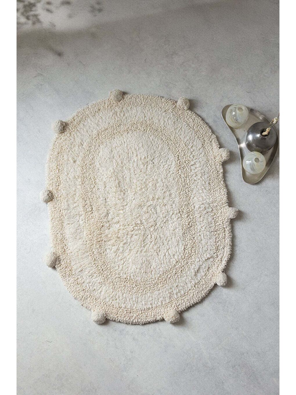 | Eris Tekli Banyo Paspası 45x60 Bej