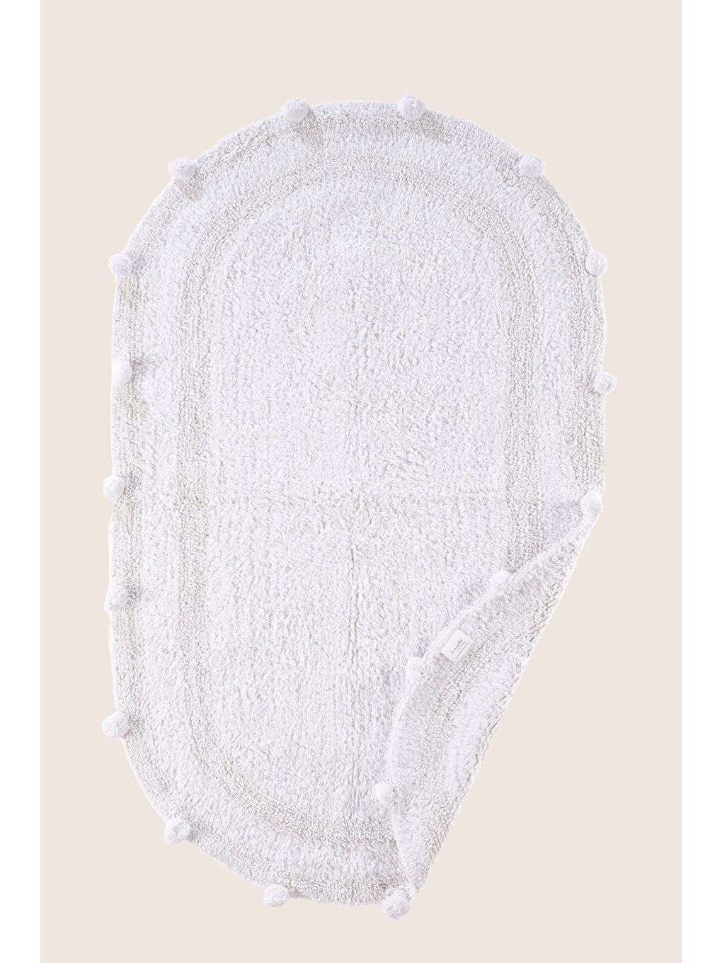 | Eris Tekli Banyo Paspası 70x120 Beyaz-3