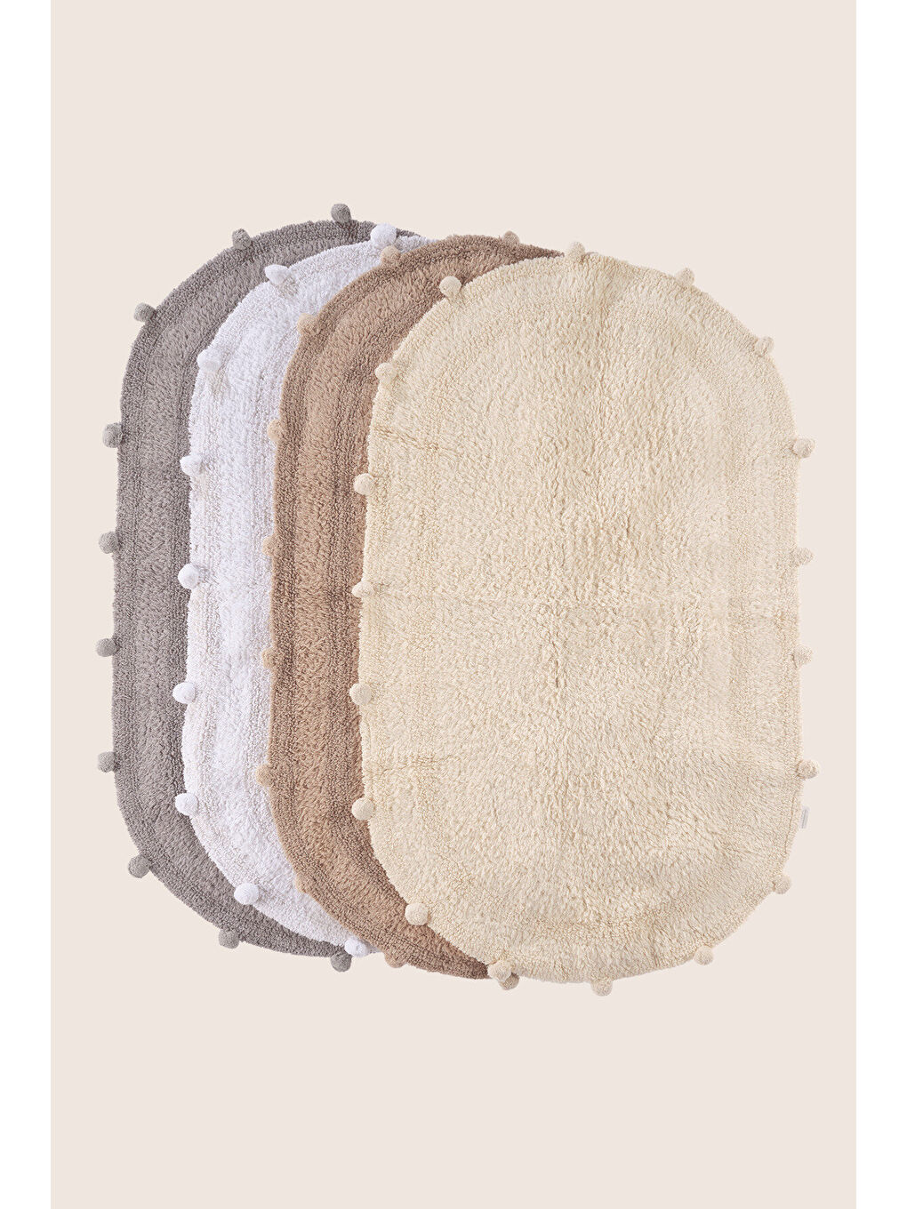 | Eris Tekli Banyo Paspası 70x120 Beyaz-4