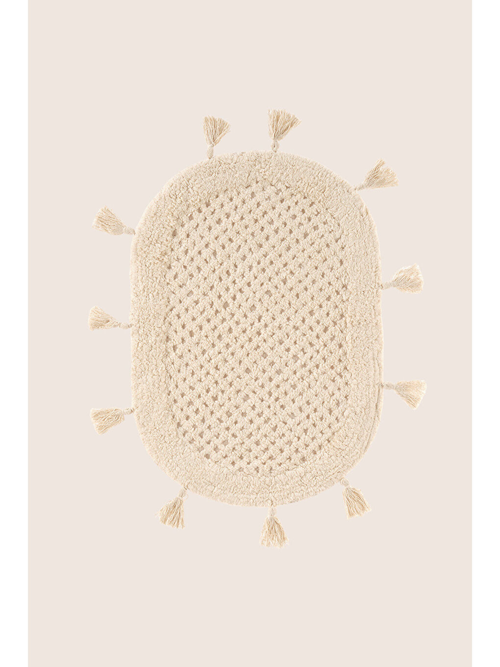 | Elora Tekli Banyo Paspası 40x60 Bej-1