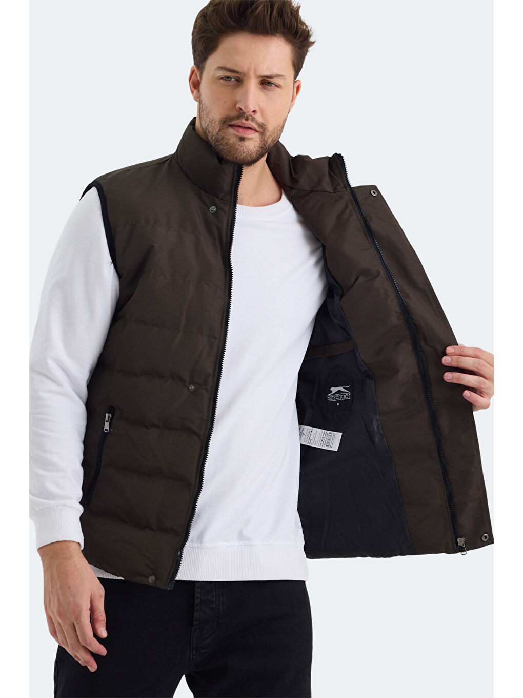 ZULA Erkek Yelek Haki-5