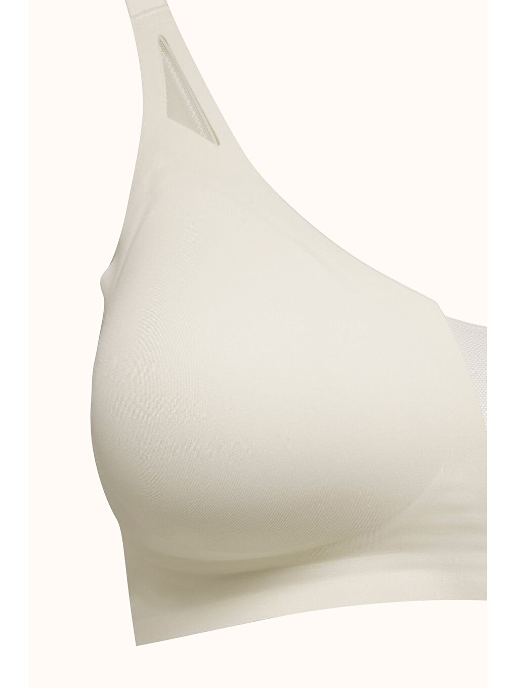 Balensiz Dikişsiz Lazer Kesim Pedli Sütyen Cc428 Ekru-1
