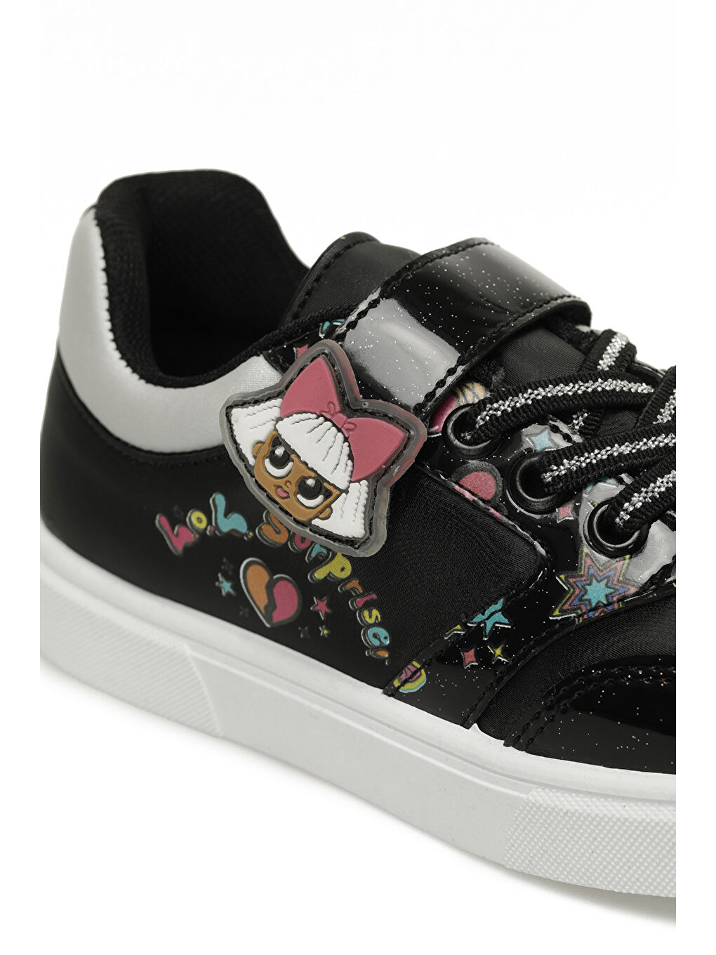 LORA.P5FX Siyah Kız Çocuk Sneaker-6