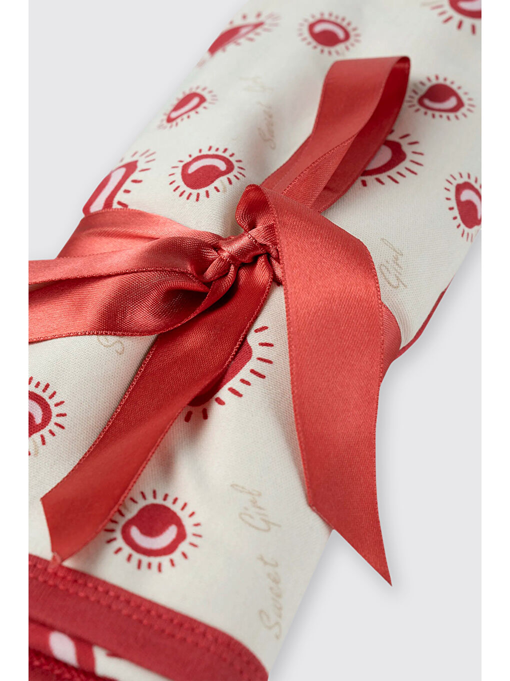 Yenidoğan Çift Taraflı Kırmızı Battaniye-1