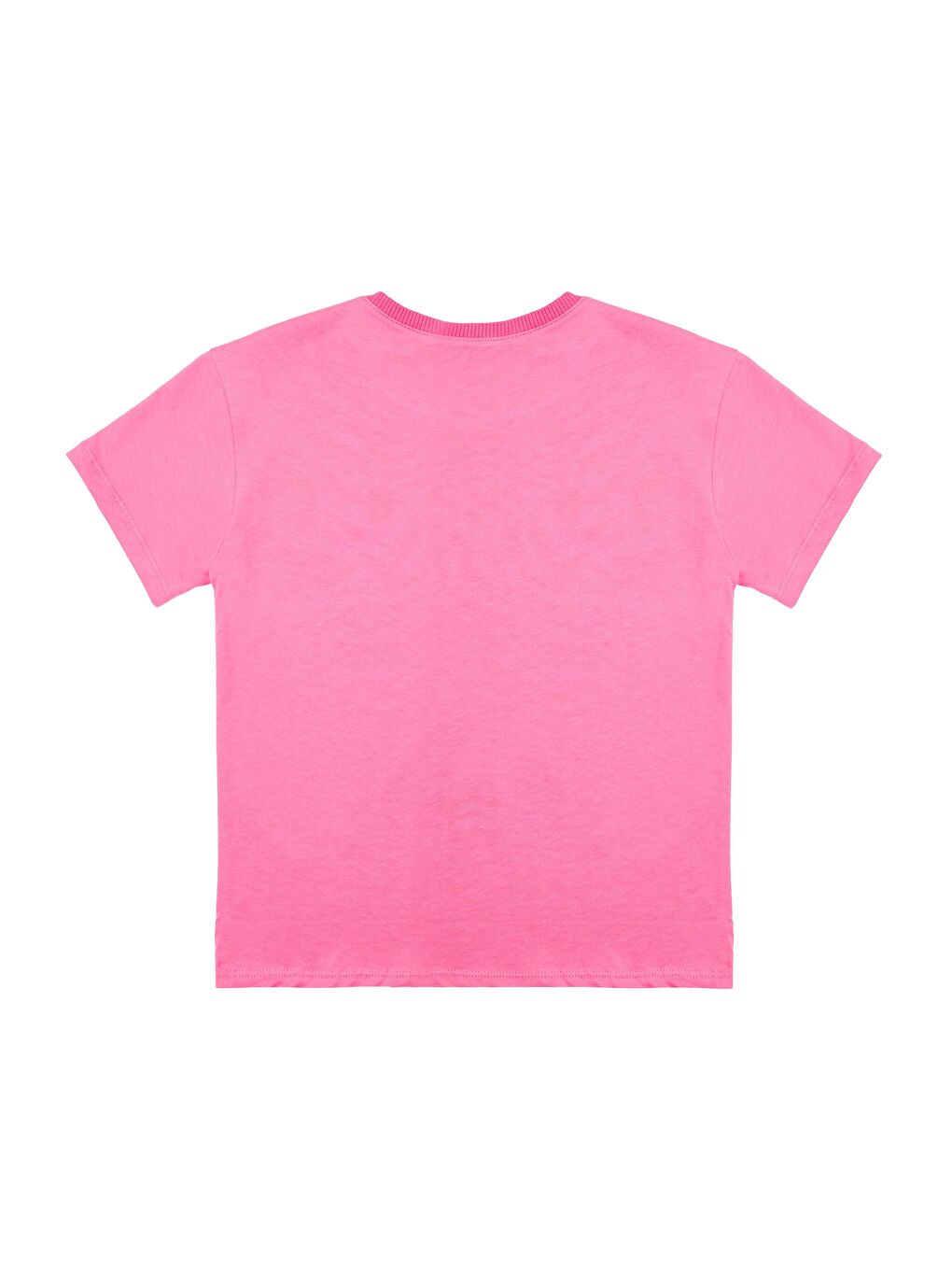 Chandraswear Pembe Kız Çocuk Pembe Tshirt Baskılı- Soft - 1