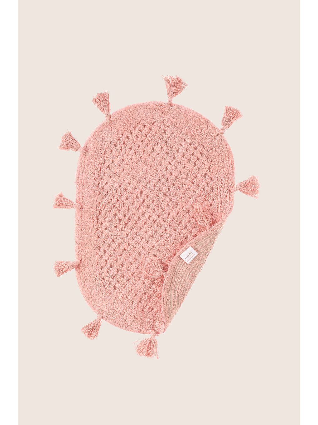 | Elora Tekli Banyo Paspası 40x60 Pembe-3