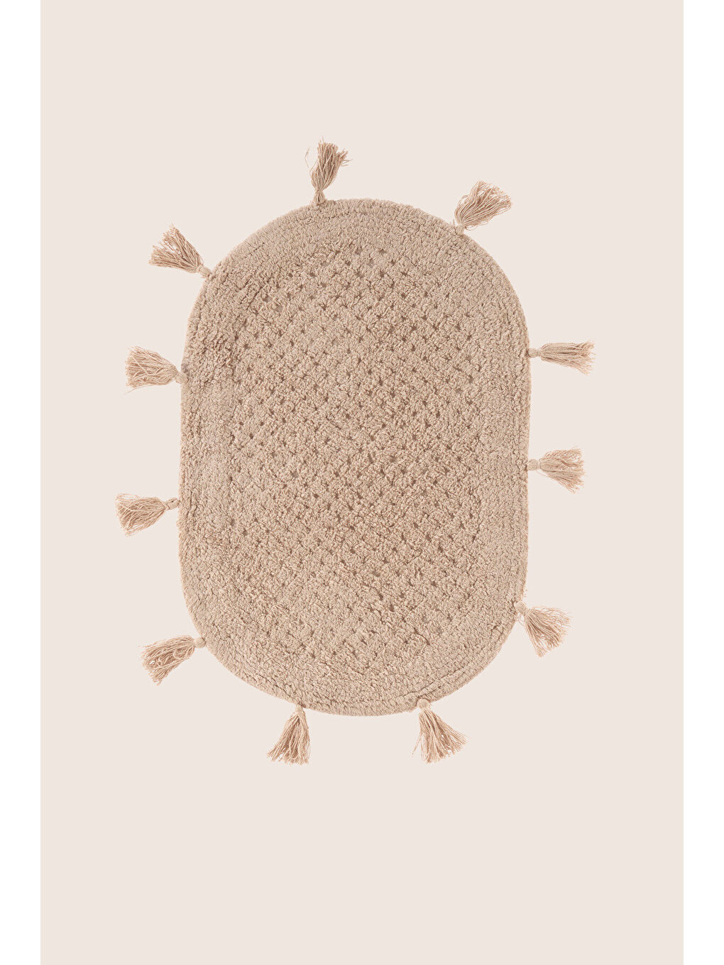 | Elora Tekli Banyo Paspası 40x60 Kahverengi-1