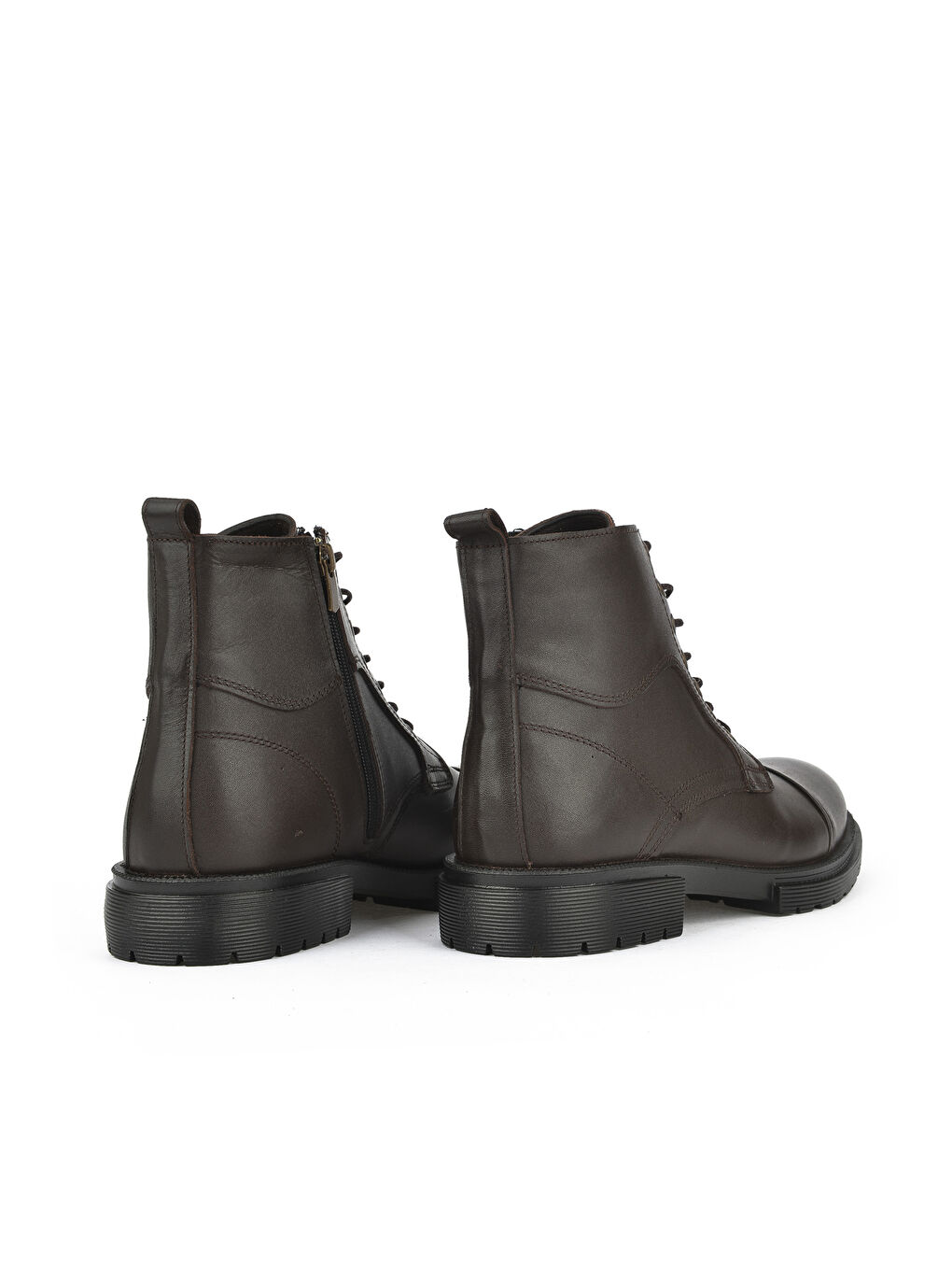 Kahverengi Erkek Hakiki Deri Bot 143423Z2105 Kahve-2